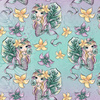 MERMAIDS AND CAMERAS - single jersey with elastane