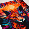 COLORFUL FOX - Paneel (60cm x 50cm) Voděodolná tkanina Oxford