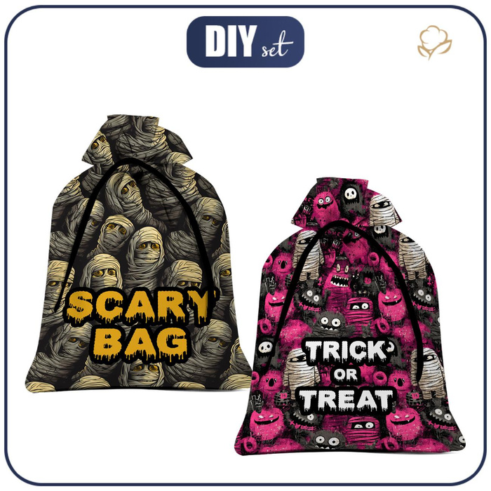 Gift pouches - HALLOWEEN 8- sewing set - SMALL