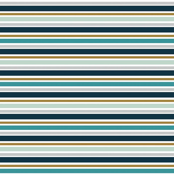 KOALA / stripes - Cotton woven fabric