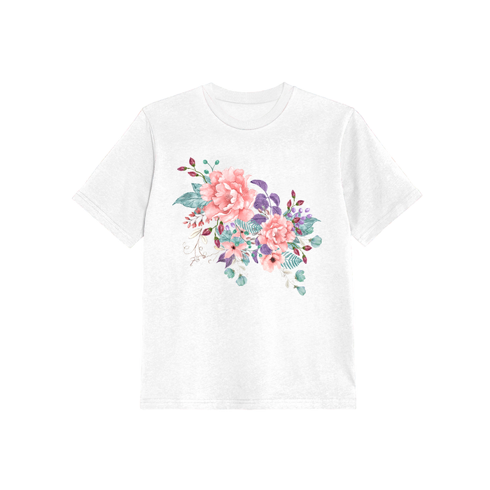 2-PACK - KINDER T-SHIRT - PFERD m. 2 - Nähset (140/146)