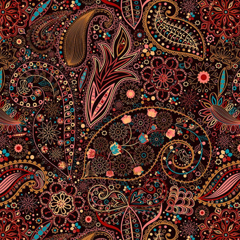 LACE FLOWERS- single jersey with elastane