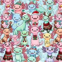 CHRISTMAS AXOLOTL