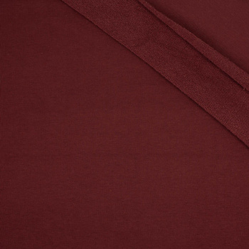 D-31 MAROON - thick looped knit 290g