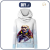 Unisex mikina s kapucí (HYDRA) - SNOW DOG - Sada šití 98/104