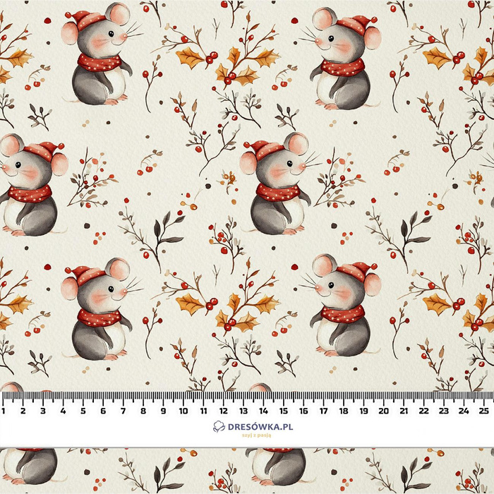 LET IS SNOW wz.6 - Cotton woven fabric
