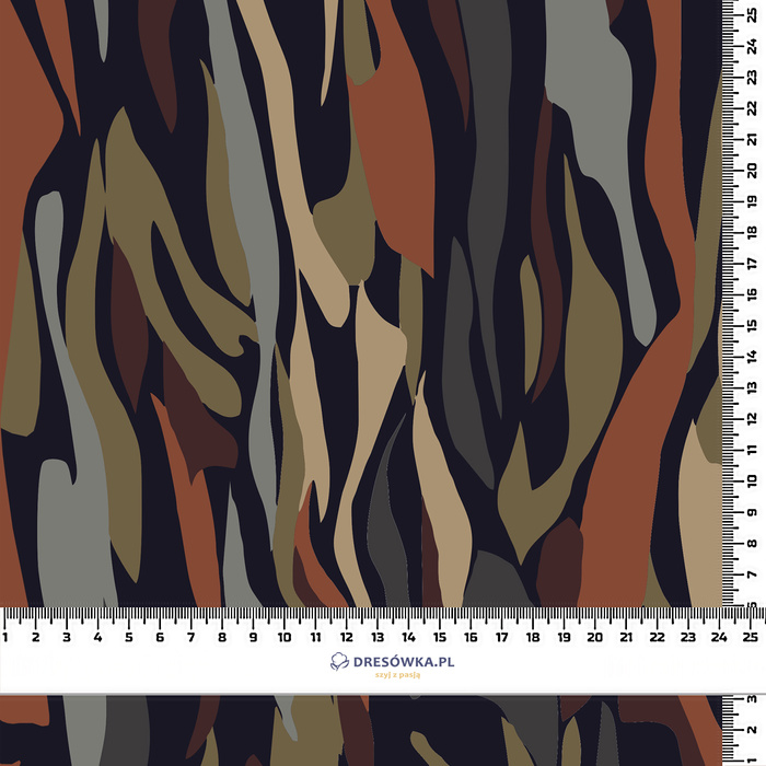 RETRO GEOMETRIC WZ. 12 - quick-drying woven fabric