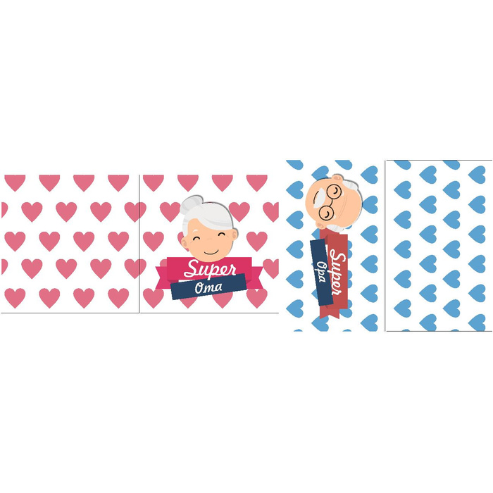 DECORATIVE PILOWS - SUPER OMA / SUPER OPA Pat. 1 - sewing set