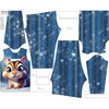 CHILDREN'S PAJAMAS " MIKI" - ANIMATED SQUIRREL - sewing set (122/128)