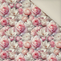 PASTEL FLOWERS WZ. 22 - Polster- Velours