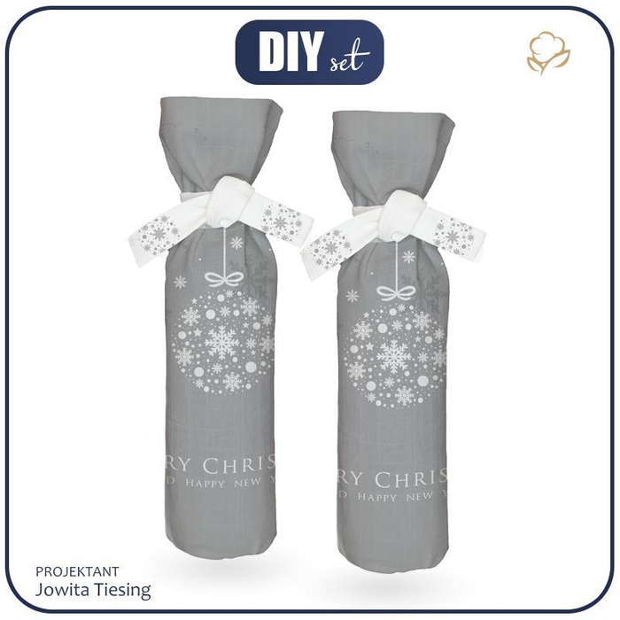 THE BOTTLE COVER - MERRY CHRISTMAS wz. 3 - DIY set