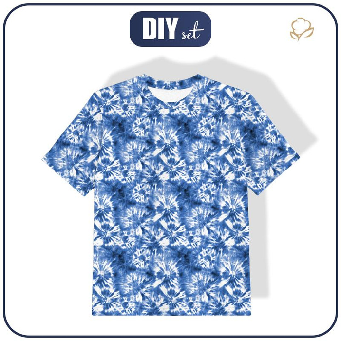 KID’S T-SHIRT- BATIK pat. 1 / classic blue - single jersey