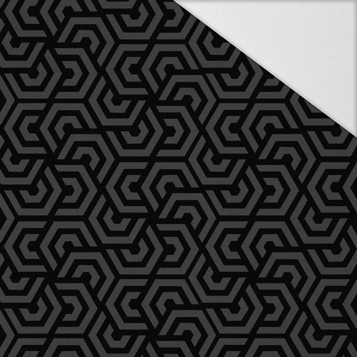 GEOMETRIC MINIMAL WZ. 11 - leichte Maschenware angeraut