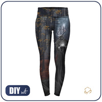 LEGGINSY SPORTOWE - POMROK - zestaw do uszycia - XXL