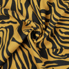 Lyocell-Webware - ZEBRA / senf-yellow