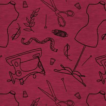 KRAWIECTWO KONTUR / viva magenta