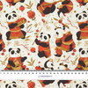 CHINESE PANDAS - Mušelín bavlněný
