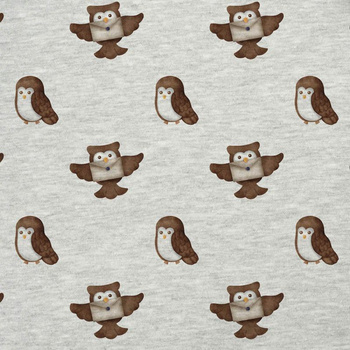 OWLS pat. 2 (MAGIC SCHOOL) / M-01 melange light grey