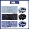 HEADBAND AND HAIR ELASTIC 3KPL - PATTERN 10 - sewing set 1/3