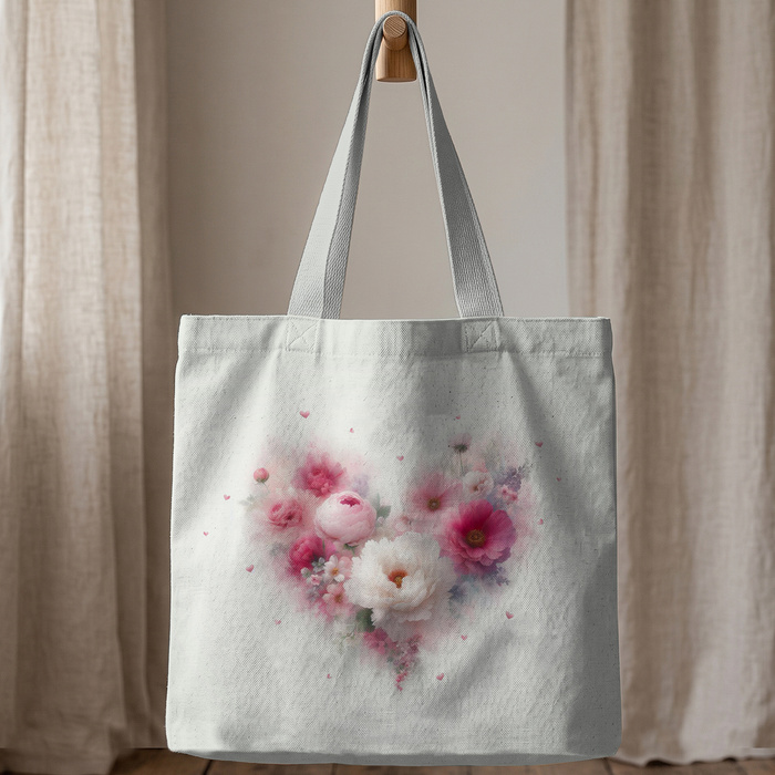 PASTEL BLOOM WZ. 5 - panel (75cm x 80cm) looped knit