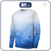 MEN’S SWEATSHIRT (OREGON) BASIC - SPECKS (classic blue) - sewing set