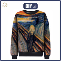 KINDER SWEATSHIRT (NOE) - DER SCHREI (Edvard Munch) - Nähset