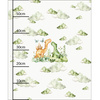 WATERCOLOR WONDERS WZ. 9 - Panel (60cm x 50cm)  Polster- Velours