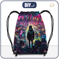GYM BAG - NEON GALAXY PAT.6  - sewing set