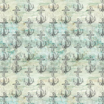 ANCHORS pat. 1 (SEA ABYSS)  - Viscose jersey