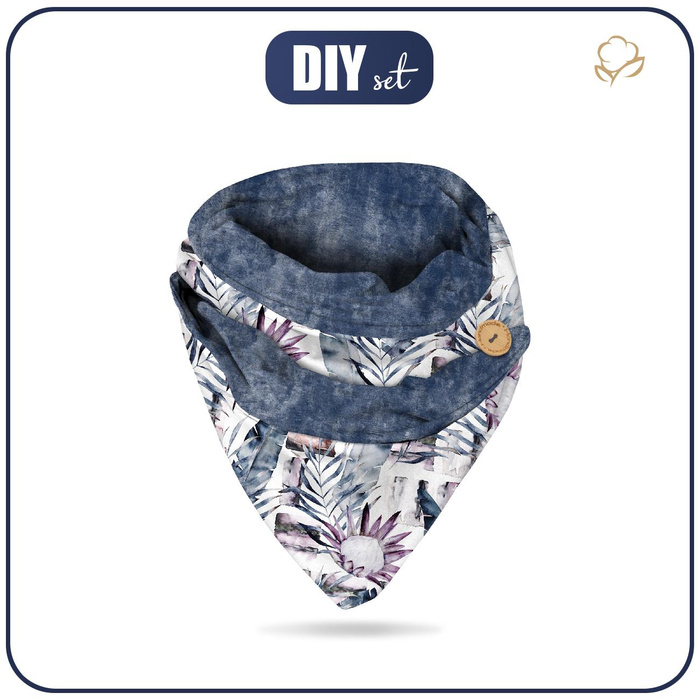 ZAMOTANIEC - AKWARELOWE LIŚCIE 2.0 - zestaw do uszycia