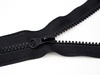 Profil Reißverschluss teilbar 75 cm - schwarz