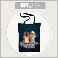 SHOPPER TASCHE - BEST FRIENDS - Wasserabweisende Webware - Nähset