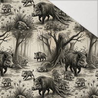 WILD BOAR WZ. 2 - Hydrophober angerauter Wintersweat