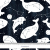 GALACTIC OCEAN (GALACTIC ANIMALS) / navy - single jersey 