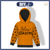 KID'S HOODIE (ALEX) - SLOW SEASON - looped knit fabric (122/128)