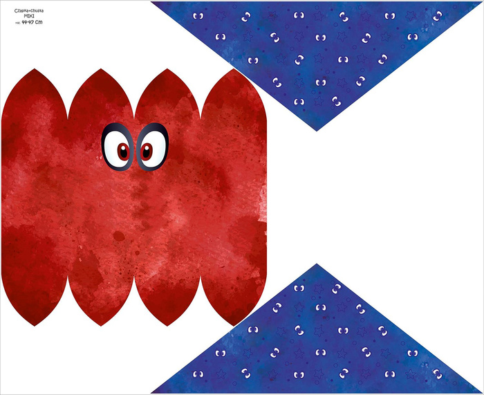 DZIECIĘCA CZAPKA I CHUSTA (CLASSIC) - PLUMBER 55-58