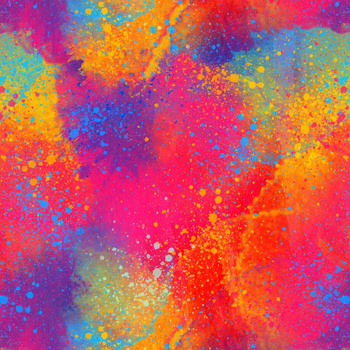 COLORFUL SPECKS - Viscose jersey