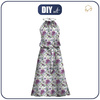 KLEID "DALIA" MAXI - AQUARELL BLUMEN Ms. 3 - Nähset S-M
