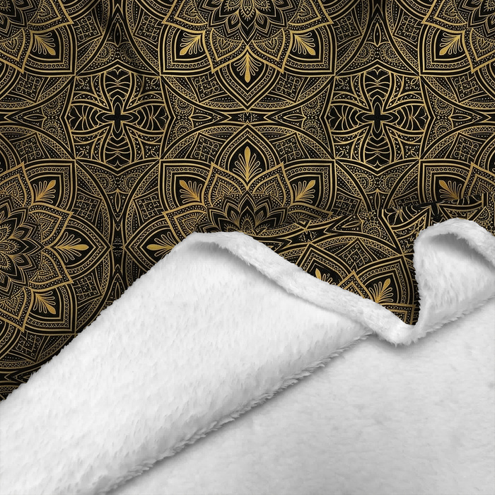 RETRO GEOMETRIC WZ. 16 - Minky plyš
