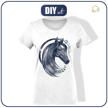WOMEN’S T-SHIRT - HORSE pat. 1 - single jersey XS