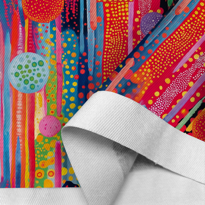 RETRO GEOMETRIC WZ. 4 - Cotton drill