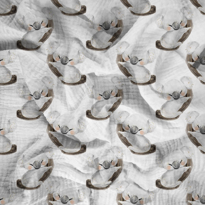 Little Nature WZ.5 - Muślin bawełniany