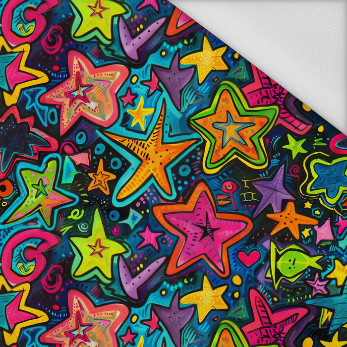 NEON STARS WZ.2 - Nylon fabric PUMI