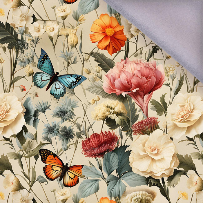 Butterfly & Flowers wz.9 - softshell