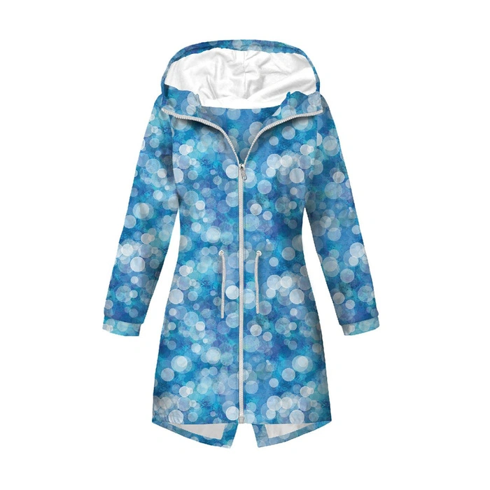 PARKA DAMSKA (ANNA) - ZIMOWY BOKEH (WINTER IS COMING) - softshell XL
