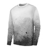 MEN’S SWEATSHIRT (OREGON) BASIC - SPECKS (grey) - looped knit fabric M