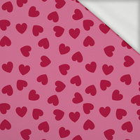 HEARTS - dresówka pętelkowa