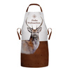 CHRISTMAS APRON - Frohe Weihnachten / reindeer