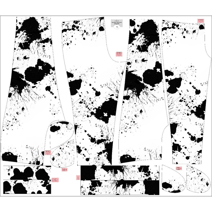 Dámské joggery (NOEMI) - SPLASH VZ. 7 - Sada šití XL