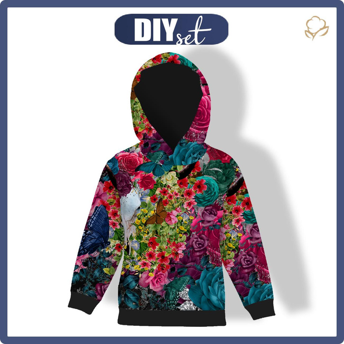 KINDER HOODIE (ALEX) - EDEN - Nähset (134/140)